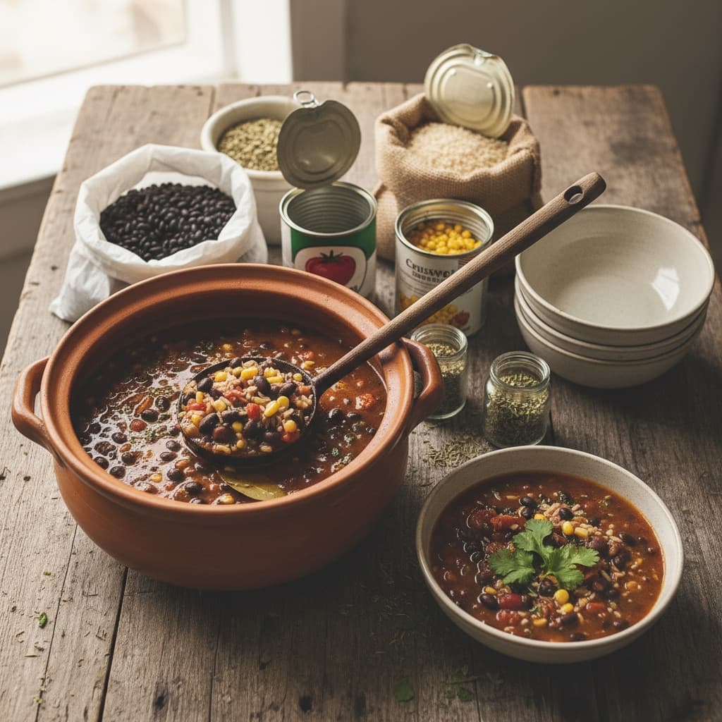 Bean and Rice Soup