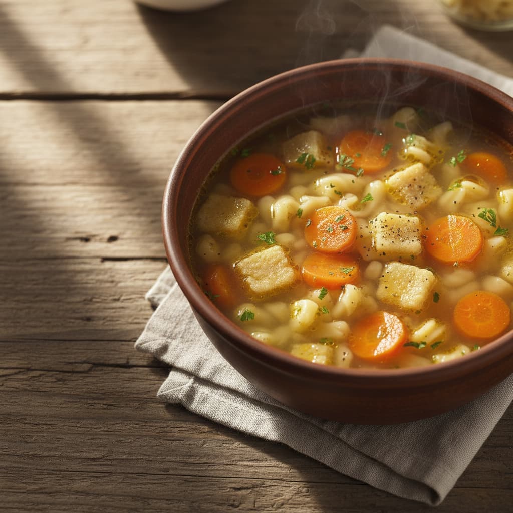 Chicken Bouillon Noodle Soup