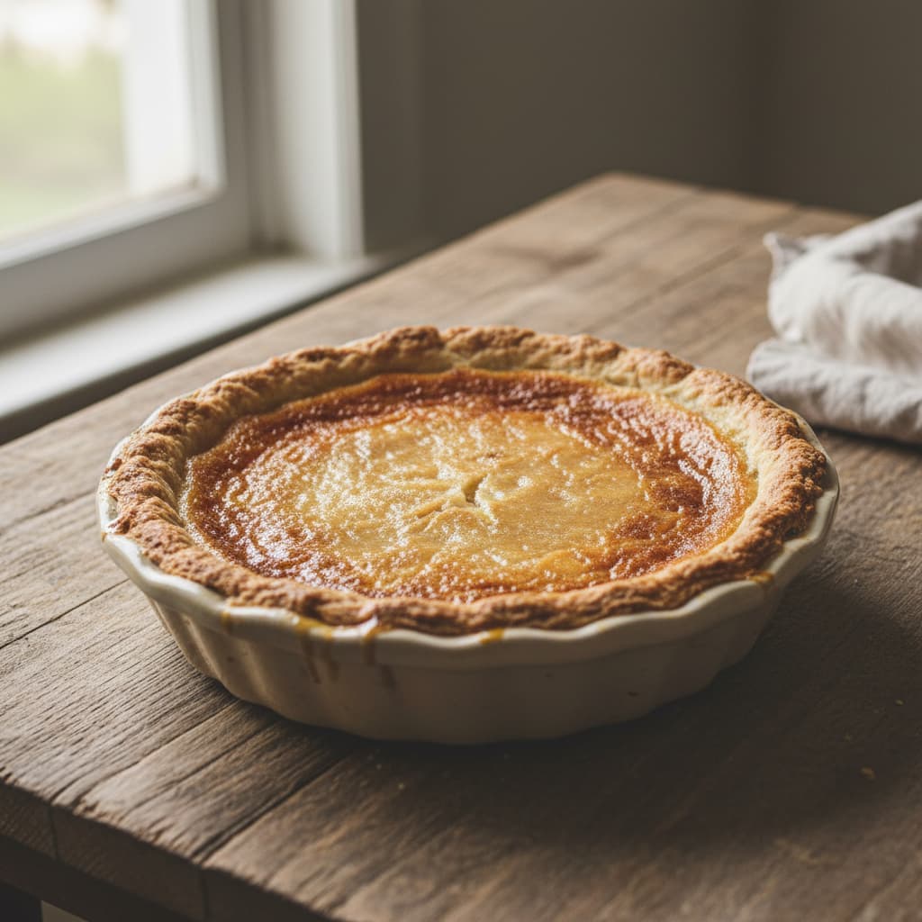 Depression-Era Water Pie